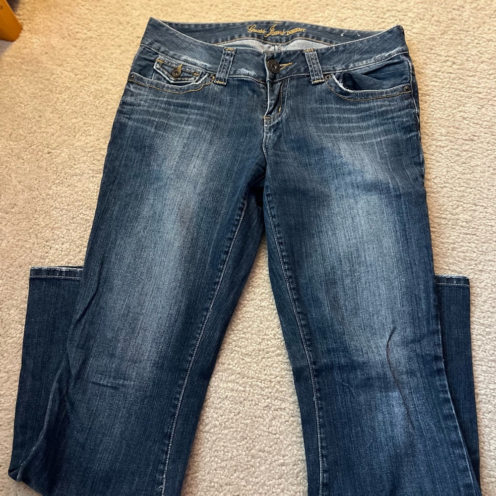 Guess Women's Jeans in Dark Blue Wash